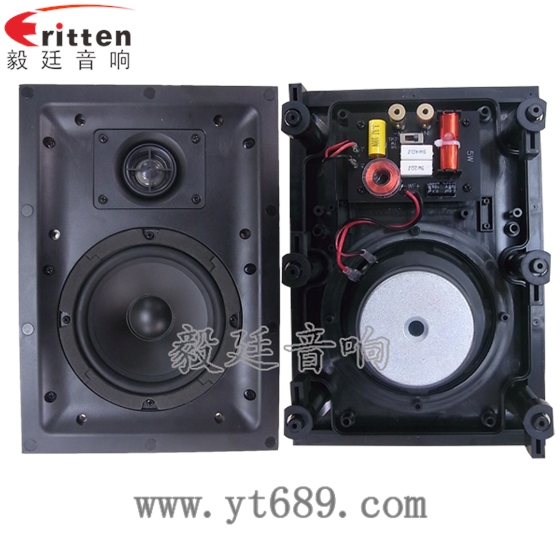 5.25寸2路墙壁喇叭正反面 8''250w 重低音喇叭正反面